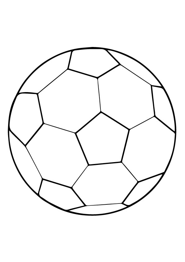 Plansa de colorat cu Fotbal 2 12